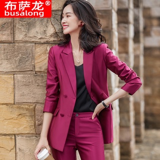 Autumn and Winter long sleeves office lady suit business formal wear suit fashionable jacket slim temperament women's wo