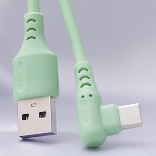 Cable de cargador de codo de 25/100 cm de 90 grados Micro USB Micro USB Cable de carga rápida Muticolor (3)