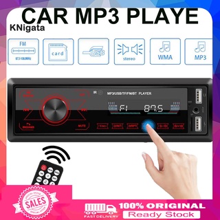 <KN> Bluetooth 1 DIN estéreo de coche en Dash AUX-in Radio FM manos libres llamada reproductor MP3