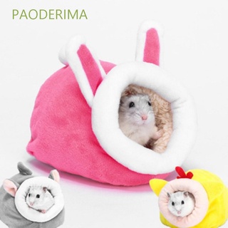 Paoderima Mouse hámster cama cerdo/rata/Hedgehog Mats casa invierno cálido roedor/Guinea pequeño Animal jaula de algodón accesorios mascotas suministros para mascotas
