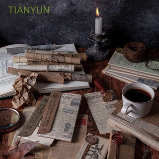 Tianyun papelería Retro manualidades Retro Papel Diy Material De álbum De recortes/serie antiguo De Papel