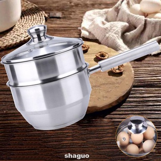 vaporizador olla de leche doble caldera hogar cocina duradera cocina hogar antiadherente olla sopa de arroz (1)
