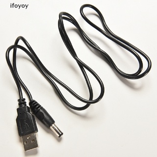 ifoyoy usb 2.0 a dc 5.5 mm x2.1 mm 5.5x2.1 80cm usb a cable de alimentación mcu fuente de alimentación cl