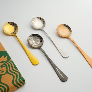 Starbuck cuchara de café 15 cm 304 de acero inoxidable taza cuchara diosa postre agitación cuchara pareja regalos
