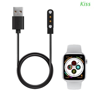 Kiss cable De carga Usb Magnético 3.3ft 100cm reloj inteligente accesorios Para Iwo W26/W26+