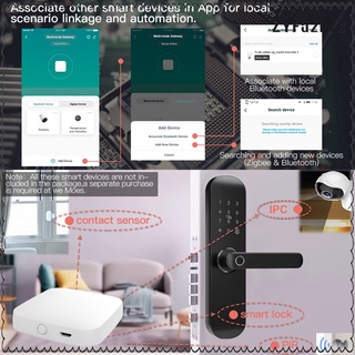 Multi-mode Intelligent Cordless Gateway APP/Voice Controlling Home Assistant (3)