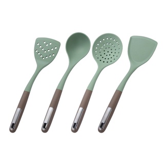 BIEWALD Tableware Cooking Tools Kitchenware Soup Spoon Kitchen Utensils Scoop Cookware Shovel Silicone Heat Resistant Non-stick Spatula (5)