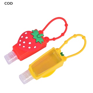 [COD] 1pc Random Mini Cute Silicone Hand Sanitizer Pocketable Holder With Empty Bottle HOT