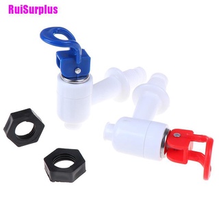 [Ruisurplus] 2 piezas universales de empuje de plástico dispensador de agua grifo grifo piezas de repuesto