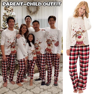conjunto de pijamas de navidad para hombre y mujer