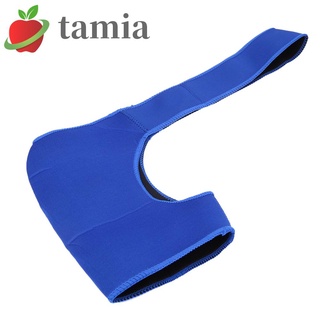 TAMIA-Protector De Hombro Azul Para Hombre , Mujer , Ajustable , Gimnasio , Deportes