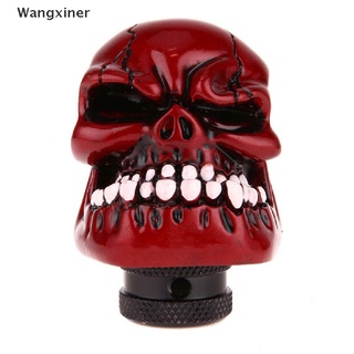 [wangxiner] Skull Head Universal Car Truck Manual Stick Gear Shift Knob Lever Shifter Red Hot Sale