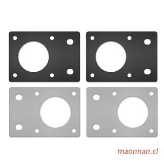 maonn 2Pcs Aluminio NEMA 17 42 Motor Paso A Placa De Montaje Fija Soporte Para Impresora 3D 2020 Perfiles