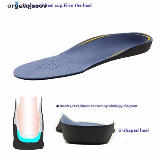 orget unisex pies planos arco soporte plantillas ortopédicas eva alivio del dolor zapato plantilla cl