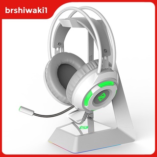 Audífonos brshiwaki1 Ax120 Usb/audífonos Para juegos con sonido envolvente 7.1/ajustable Para Ps4/audífonos con cancelación De ruido con micrófono y luz Rgb