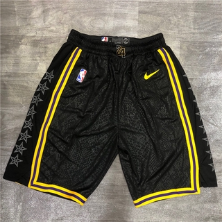 【Meiyaya】Pantalones cortos Nba Los Angeles Lakers New baloncesto Mamba Cobra Estampada