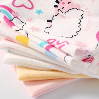 6 pzs servilleta cuadrada de algodón para alimentación infantil/toalla cuadrada