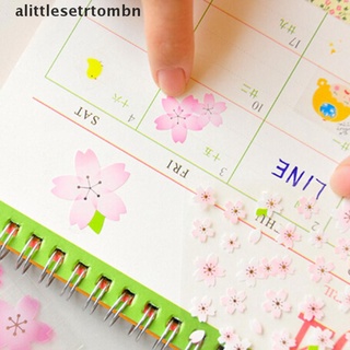 Ombn Cherry Blossom pegatinas Sakura flor Floral Craft Scrapbook tarjeta DIY BR