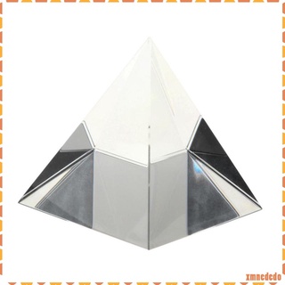 50mm K9 Artificial Cristal Pirámide Prisma Decoración Del Hogar Adorno Ciencia (9)
