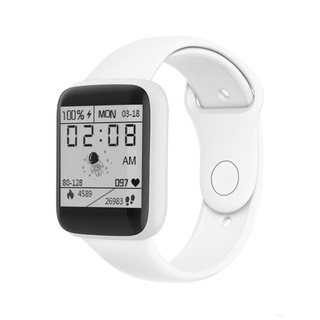 Y68 reloj inteligente impermeable pulsera inteligente Bluetooth Fitness Tracker frecuencia cardíaca Monitor de presión arterial para Android IOS eleven11.br