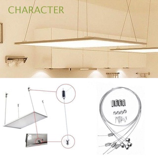 Lámpara colgante colgante De techo ajustable con cable De personajes y tornillos para levantar el techo (1)
