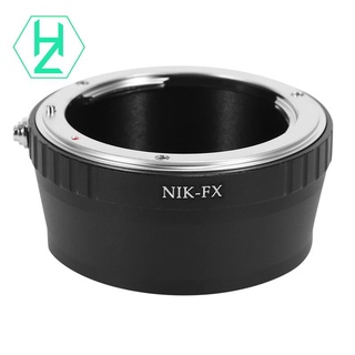adaptador de lente negro para lente nikon f ai a cámara de montaje fujifilm x