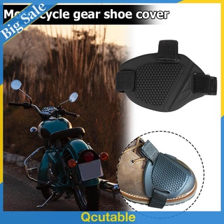 protector universal de zapatos de motocicleta/cubierta protectora de arranque/equipo protector de goma tpu/motocicleta antideslizante/cambio de marchas (4)