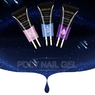 【AFS】 4PCS Poly Extension Nail Gel Kit All For Manicure Fast Building Gel Polish Set 【Attractivefinestar】