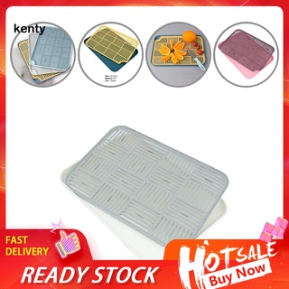 Kt_ placa de servicio de uso seguro rejillas de diseño hueco placa de alimentos duradero para cocina