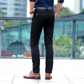 Pantalones formales CEO para hombre/pantalones elásticos flexibles Slimfit Casual/pantalones largos/ropa de oficina/pantalones de negocios (3)
