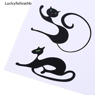 [Luckyfellowhb] Horror Cat Waterproof Arm Temporary Tattoo Stickers Body Art Removable Tatoos [HOT] (4)