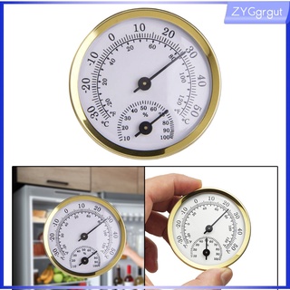Mini Thermometer Indoor Humidity Gauge Small Thermometer Hygrometer Analog