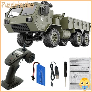 Pz Fayee FY004A 1/16 G 6WD Rc coche Control proporcional US ejército militar camión RTR modelo juguetes