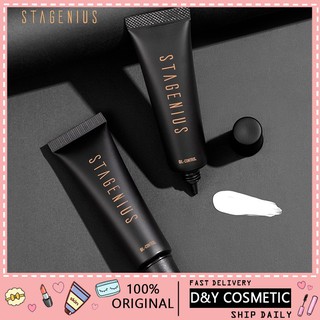 STAGENIUS Base maquillaje Primer crema suave Control de aceite cubierta poros cosmética belleza día de navidad (1)