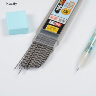 kaciiy 100 unids/caja de plomo de grafito 2b lápiz mecánico recambio automático lápiz plomo nuevo cl (5)