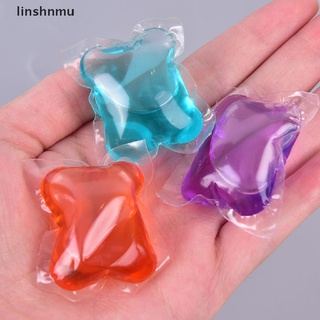 [linshnmu] Portable Laundry Ball Beads Laundry Pod Gel S-tain Bead Ball Cleaning Stain Tool [HOT]