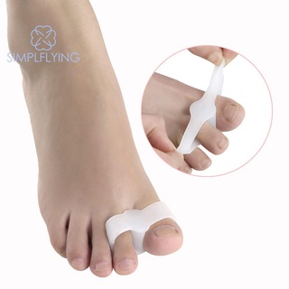 simplflying cod√ 2pcs separador del dedo del pie juanete hallux valgus corrector de pies alisador de dedo (7)