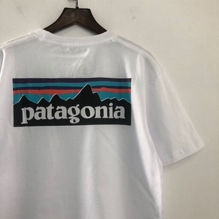 PATAGONIA back Montaña Silueta De Cinco Colores De Algodón Verano Esencial casual Camiseta De Manga Corta (3)