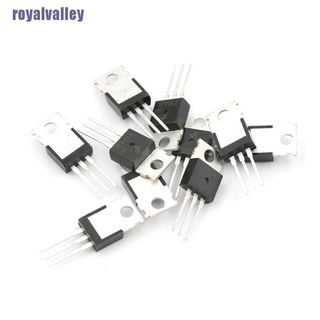 royalvalley 10pcs TIP42C TIP42 TO-220 POWER TRANSISTOR PNP Triode UJGF