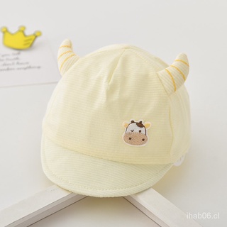 Sombrero de bebé primavera y verano fino lindo casquillo de pico otoño infantil sombrero de sol bebé gorra de béisbol estilo coreano