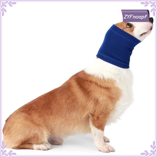 calmante perro snood para reducción de ruido suave perro sudadera con capucha orejeras de baño invierno (1)