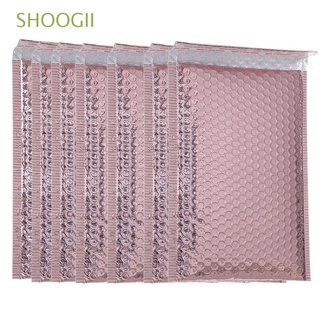 shoogii 30pcs envío embalaje protector de sobres a prueba de humedad bolsa de espuma de espuma impermeable plástico a prueba de golpes anti-caída mailers película coextruida