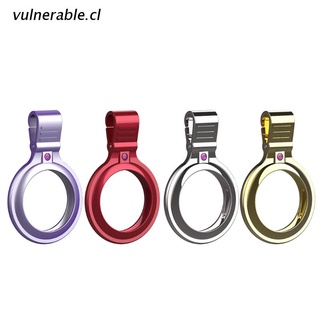 v.cl For Airtags Metal Protective Sleeve For Locator Tracker Anti-lost Device Keychain Protective Sleeve