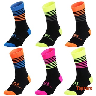 Topsure calcetines de ciclismo calcetines de compresión para mujeres/hombres/calcetines deportivos para correr/fútbol