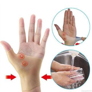 Guantes magnéticos para terapia de muñeca/guantes de apoyo para pulgar/Gel de silicona/artritis/Corrector de presión/guantes de alivio del dolor