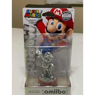 Lacrado Amiibo Super Mario plata Mario Nintendo Series nuevo en caja (1)