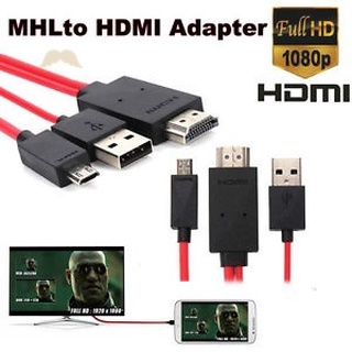 🌟 NewAdapter 1.8M MHL HML Micro USB to HDMI 1080P HD TV Cable Adapter For Samsung Galaxy