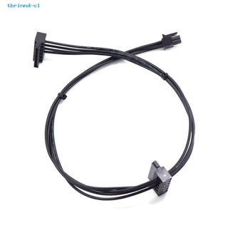 tbrinnd Mainboard Mini 4Pin to SATA Hard Drive SSD Power Cord Transfer Cable for PC