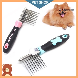 spb herramienta de aseo para mascotas, perro, gato, rastrillo, peine recortador de pelo, removedor de pelo