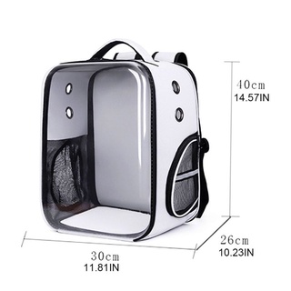 KALEN Portable Pet Carrier Backpack Space Capsule Travel Dog Cat Puppy Carrier Bag Outdoor Use (2)